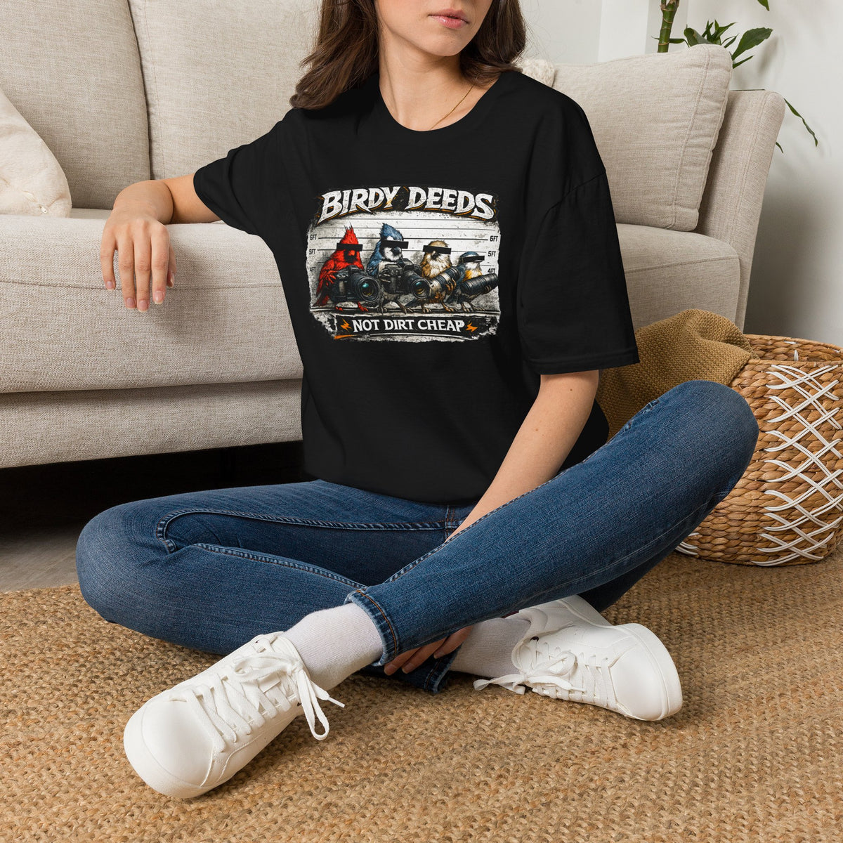 Birdy Deeds Not Dirt Cheap T-Shirt