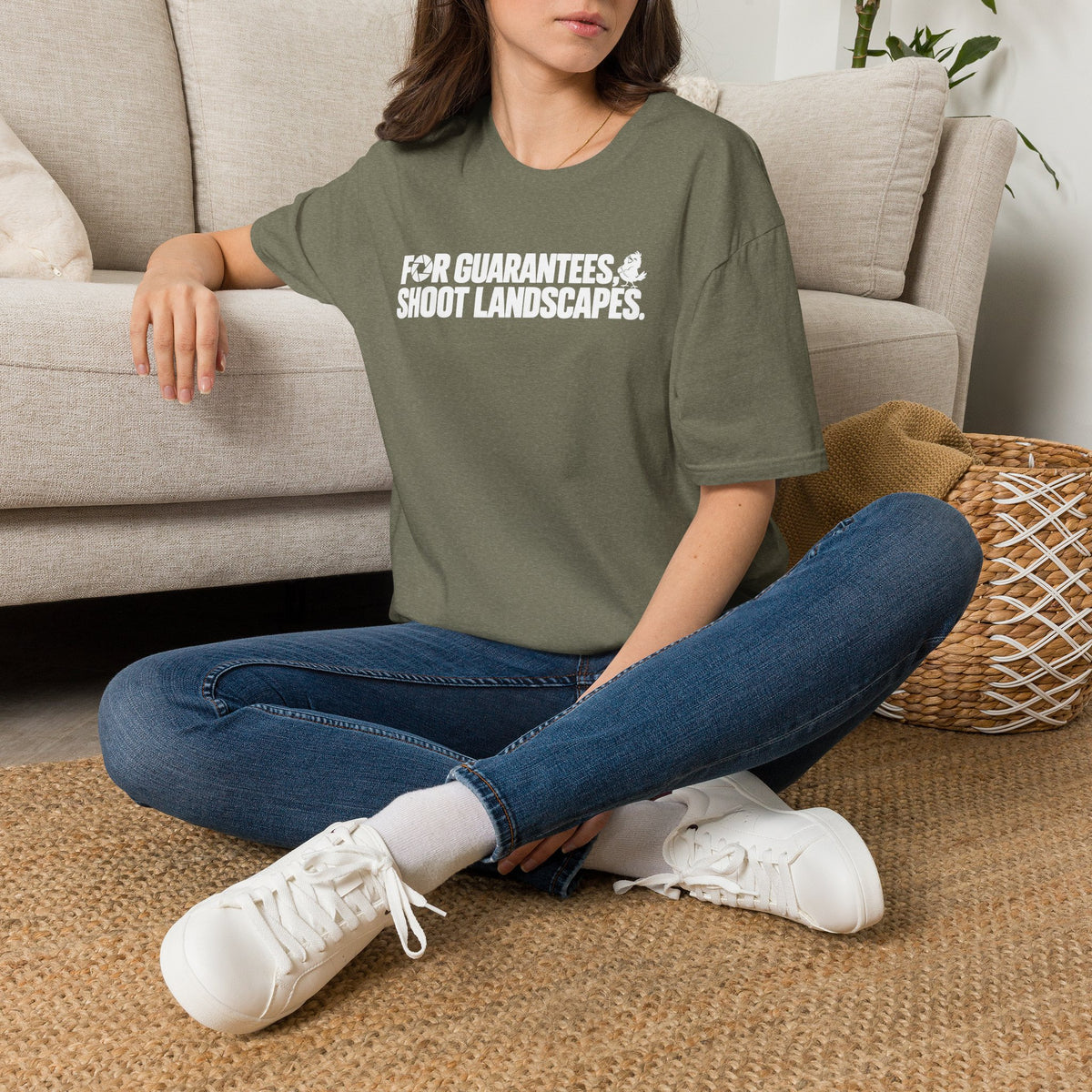 For Guarantees, Shoot Landscapes T-Shirt