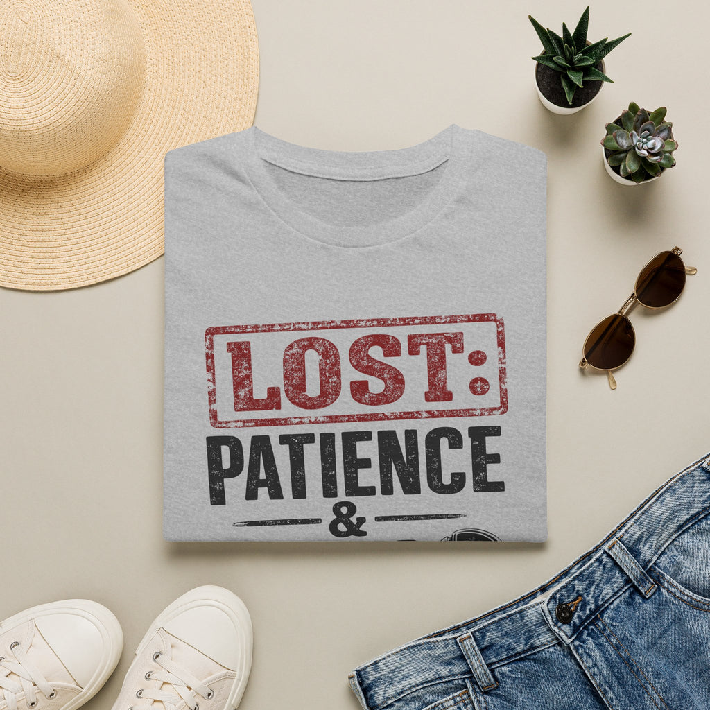 LOST: Patience and Lens Cap Last Seen Together T-Shirt